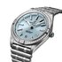 Breitling horloge met een kast in staal, met een wijzerplaat in het blauw met briljant en een diameter van 36 - thumb