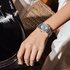 Breitling horloge met een kast in staal, met een wijzerplaat in het blauw met briljant en een diameter van 36 mm - thumb