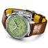 Breitling horloge met een kast in staal, met een wijzerplaat in het groen en een diameter van 40 - thumb