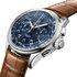 Breitling horloge met een kast in staal, met een wijzerplaat in het blauw en een diameter van 42 - thumb