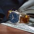 Breitling horloge met een kast in staal, met een wijzerplaat in het blauw en een diameter van 42 - thumb