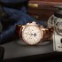 Breitling horloge met een kast in rosé goud, met een wijzerplaat in het beige en een diameter van 42 - thumb