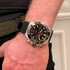Breitling horloge met een kast in rosé goud op staal, met een wijzerplaat in het zwart en een diameter van 44 mm - thumb