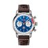 Breitling horloge met een kast in staal, met een wijzerplaat in het blauw en een diameter van 41 - thumb