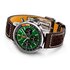 Breitling horloge met een kast in staal, met een wijzerplaat in het groen en een diameter van 41 - thumb
