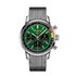 Breitling horloge met een kast in staal, met een wijzerplaat in het groen en een diameter van 41 - thumb