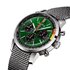 Breitling horloge met een kast in staal, met een wijzerplaat in het groen en een diameter van 41 - thumb
