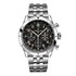 Breitling horloge met een kast in staal, met een wijzerplaat in het zwart en een diameter van 46 - thumb