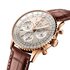 Breitling horloge met een kast in rosé goud, met een wijzerplaat in het zilver en een diameter van 41 mm - thumb