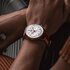 Breitling horloge met een kast in rosé goud, met een wijzerplaat in het zilver en een diameter van 41 mm - thumb