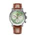 Breitling horloge met een kast in staal, met een wijzerplaat in het groen en een diameter van 41 - thumb