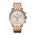 Breitling horloge met een kast in rosé goud, met een wijzerplaat in het zilver en een diameter van 41 mm - thumb