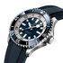 Breitling horloge met een kast in staal, met een wijzerplaat in het blauw en een diameter van 46 mm - thumb