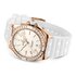Breitling horloge met een kast in rosé goud, met een wijzerplaat in het wit en een diameter van 38 mm - thumb