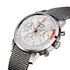 Breitling horloge met een kast in staal, met een wijzerplaat in het wit en een diameter van 41 - thumb