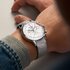 Breitling horloge met een kast in staal, met een wijzerplaat in het wit en een diameter van 41 - thumb