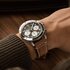 Breitling horloge met een kast in staal, met een wijzerplaat in het groen en een diameter van 42 - thumb