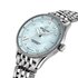 Breitling horloge met een kast in staal, met een wijzerplaat in het blauw met briljant en een diameter van 32 - thumb