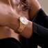 Breitling horloge met een kast in rosé goud, met een wijzerplaat in het parelmoer met  briljant en een diameter van 32 - thumb