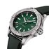 Breitling horloge met een kast in staal, met een wijzerplaat in het groen en een diameter van 42 mm - thumb
