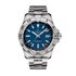 Breitling horloge met een kast in staal, met een wijzerplaat in het blauw en een diameter van 44 - thumb
