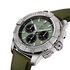 Breitling horloge met een kast in staal, met een wijzerplaat in het groen en een diameter van 44 - thumb