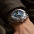 Breitling horloge met een kast in staal, met een wijzerplaat in het blauw en een diameter van 44 mm - thumb