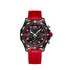 montre Breitling avec un boîtier en breitlight, un cadran noir et un diamètre de 38 - thumb