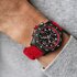 montre Breitling avec un boîtier en breitlight, un cadran noir et un diamètre de 38 - thumb
