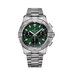 Breitling horloge met een kast in staal, met een wijzerplaat in het groen en een diameter van 42 - thumb