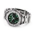 Breitling horloge met een kast in staal, met een wijzerplaat in het groen en een diameter van 42 - thumb
