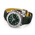 Breitling horloge met een kast in staal, met een wijzerplaat in het groen en een diameter van 42 - thumb