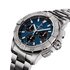 Breitling horloge met een kast in staal, met een wijzerplaat in het blauw en een diameter van 42 - thumb