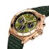 Breitling horloge met een kast in rosé goud, met een wijzerplaat in het groen en een diameter van 42 - thumb