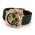 Breitling horloge met een kast in rosé goud, met een wijzerplaat in het groen en een diameter van 42 - thumb