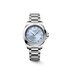 Longines horloge met een kast in staal, met een wijzerplaat in het blauw en een diameter van 34 - thumb