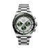 Longines horloge met een kast in keramiek op staal, met een wijzerplaat in het zilver en een diameter van 42 - thumb