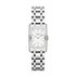 Longines horloge met een kast in staal, met een wijzerplaat in het wit en een diameter van 23,3 x 37 - thumb