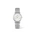 montre Longines avec un boîtier en acier, un cadran nacre avec brillant et un diamètre de 29 - thumb