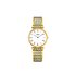 Longines horloge met een kast in gele pvd-coating, met een wijzerplaat in het wit en een diameter van 29 mm - thumb