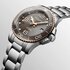 Longines horloge met een kast in staal, met een wijzerplaat in het grijs en een diameter van 39 - thumb