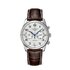 Longines horloge met een kast in staal, met een wijzerplaat in het wit en een diameter van 40 - thumb