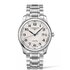 Longines horloge met een kast in staal, met een wijzerplaat in het wit en een diameter van 40 - thumb