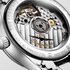 montre Longines avec un boîtier en acier, un cadran bleu avec diamant et un diamètre de 34 - thumb