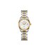 Longines horloge met een kast in staal, met een wijzerplaat in het parelmoer met  briljant en een diameter van 29 mm - thumb