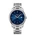 Longines horloge met een kast in staal, met een wijzerplaat in het blauw en een diameter van 42 mm - thumb