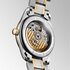 Longines horloge met een kast in staal, met een wijzerplaat in het parelmoer met  briljant en een diameter van 34 - thumb