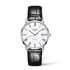 Longines horloge met een kast in staal, met een wijzerplaat in het wit en een diameter van 39 - thumb