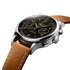 Longines horloge met een kast in staal, met een wijzerplaat in het zwart en een diameter van 40 mm - thumb