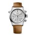 montre Longines avec un boîtier en acier, un cadran argent et un diamètre de 42 - thumb